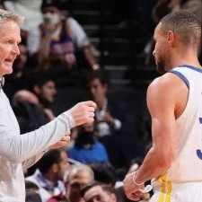 Stephen Curry et Steve Kerr, le duo des Golden State Warriors